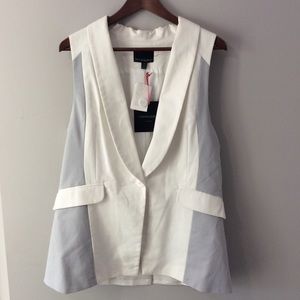 Cynthia Rowley Two Tone Vest